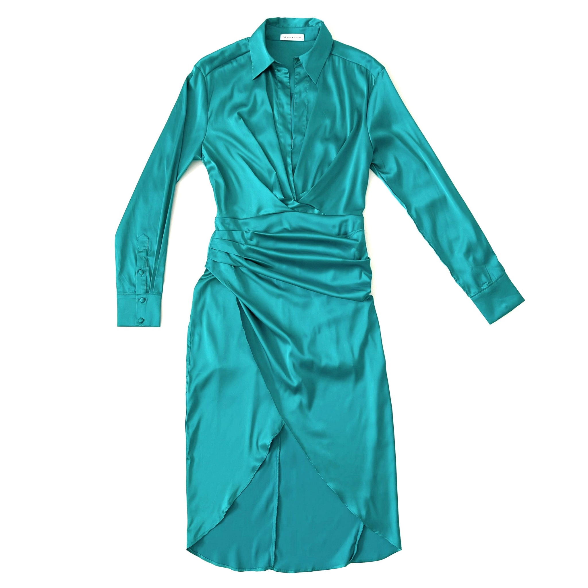 Midi Dress M / Turquoise