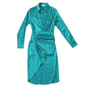 ally midi dress Midi Dress M / Turquoise